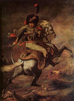 泰奧多爾 蓆裡柯 An Officer of the Imperial Horse Guards Charging